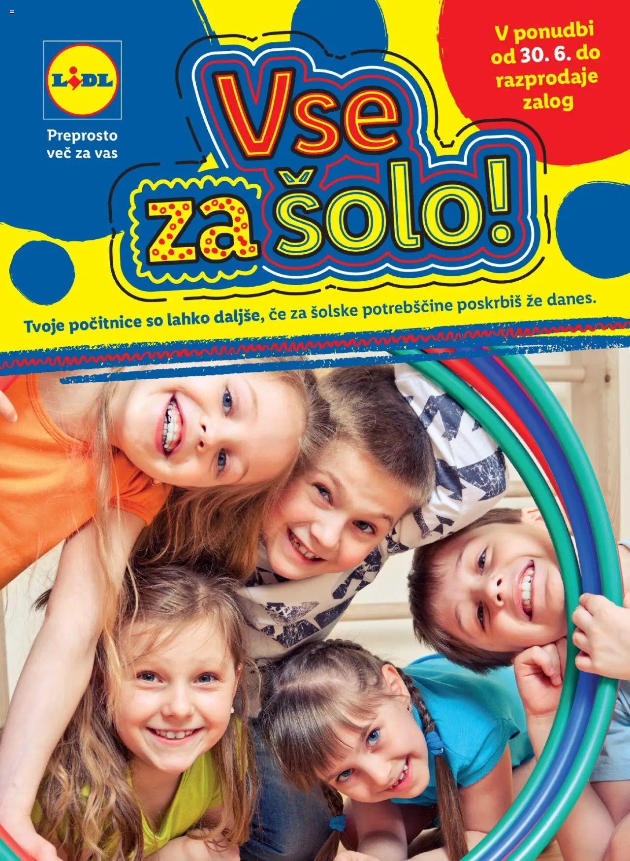 Lidl katalog vše za šolo │ velja od 30.06.2025 | Stran: 1