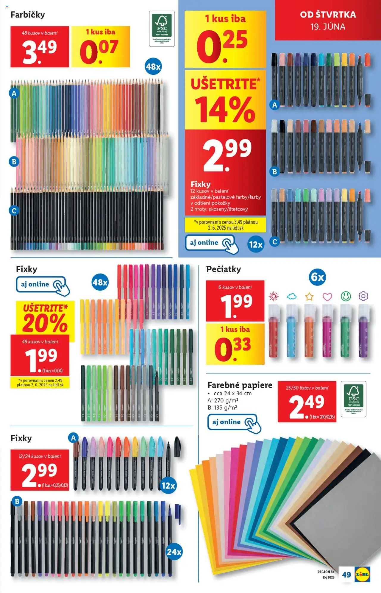 Lidl leták │ platný od 16.06.2025 | Strana: 67 | Produkty: Fixky
