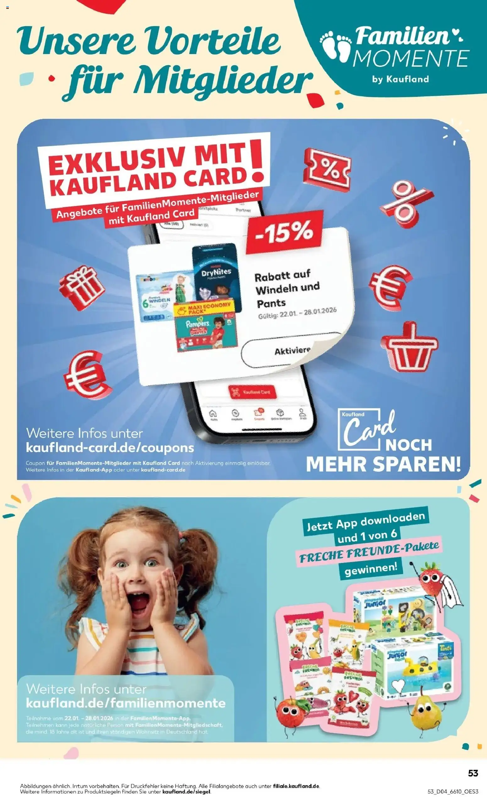 Kaufland prospekt Osnabrück	 – gültig ab 22.01.2026 | Seite: 61 | Produkte: Pampers