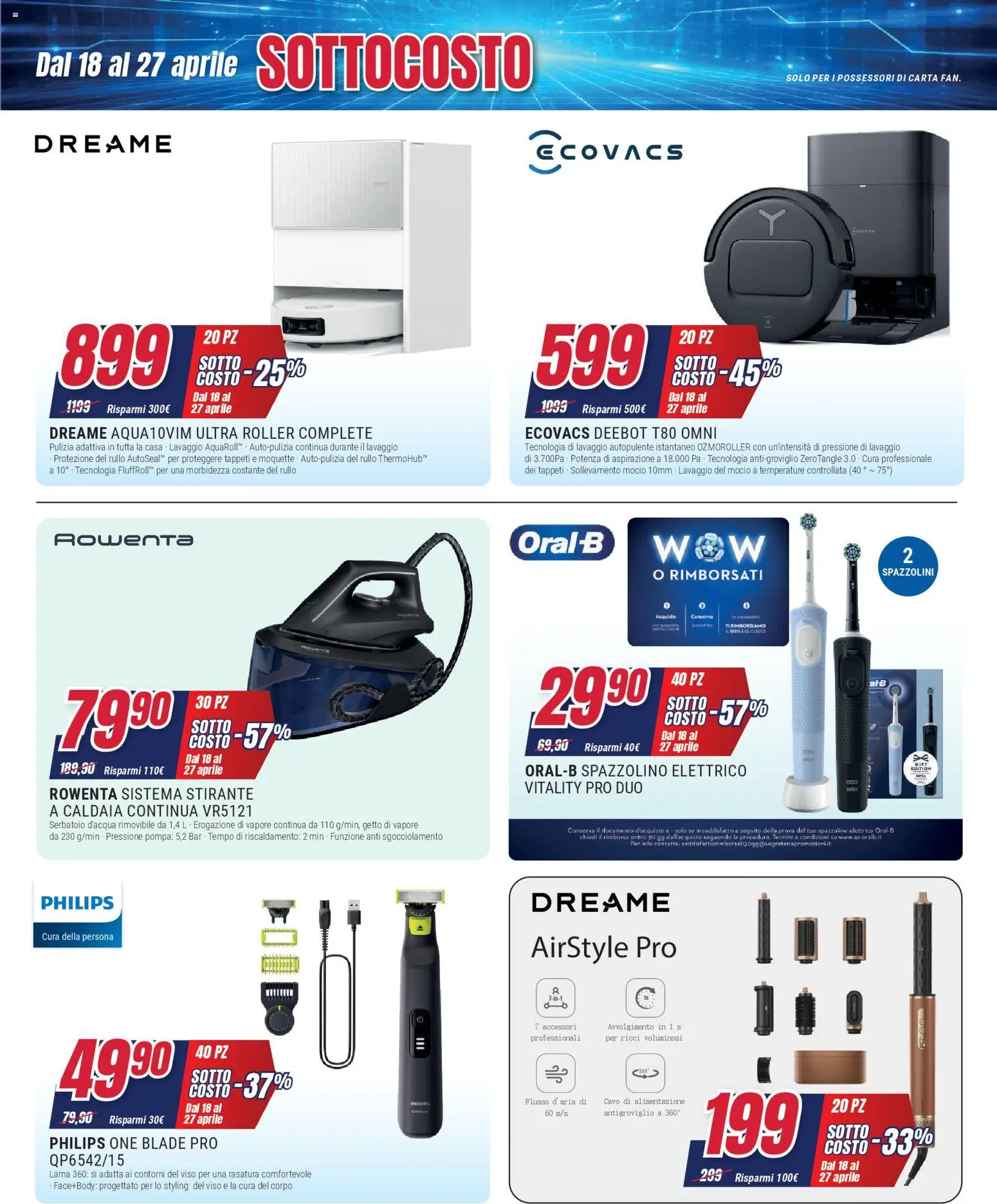 Volantino Trony del 18.04.2026 | Pagina: 7 | Prodotti: Rullo, Caldaia, Cavo, Chiodi