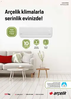 16.07.2025 tarihinden itibaren geçerli olan Arçelik kataloğu önizlemesi