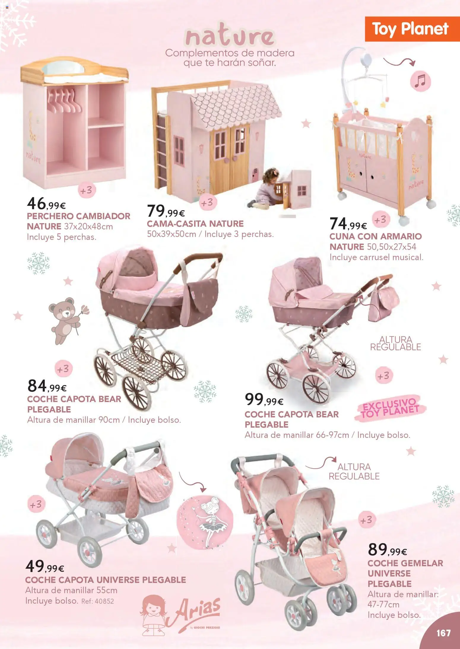 Toy Planet - Catálogo Juguetes Navidad │ válido desde el 03.11.2025 | Página: 167 | Productos: Perchero, Té, Armario, Cuna