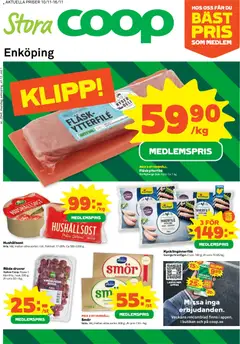 Stora Coop - Enköping - Förhandsvisning av reklamblad från butik Stora Coop aktuell från 10.11.2025
