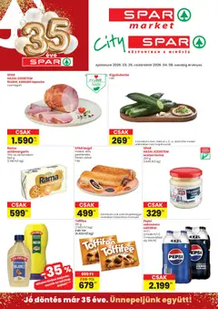 Spar Market akciós újság - amely érvényes a következő dátumtól: 26.03.2026