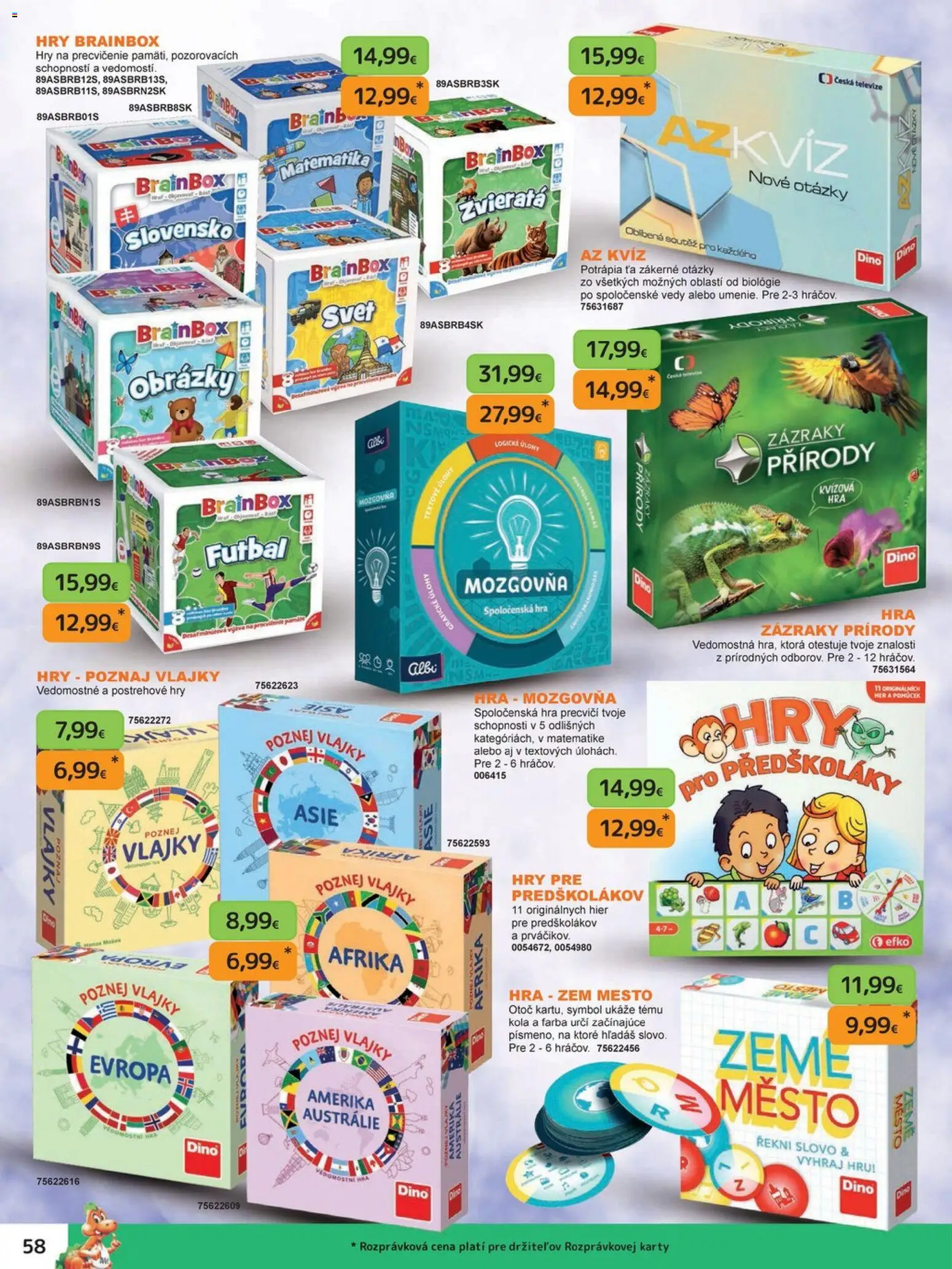 Nové Dráčik akcie – leták je platný od 03.10.2025 | Strana: 66 | Produkty: Hra