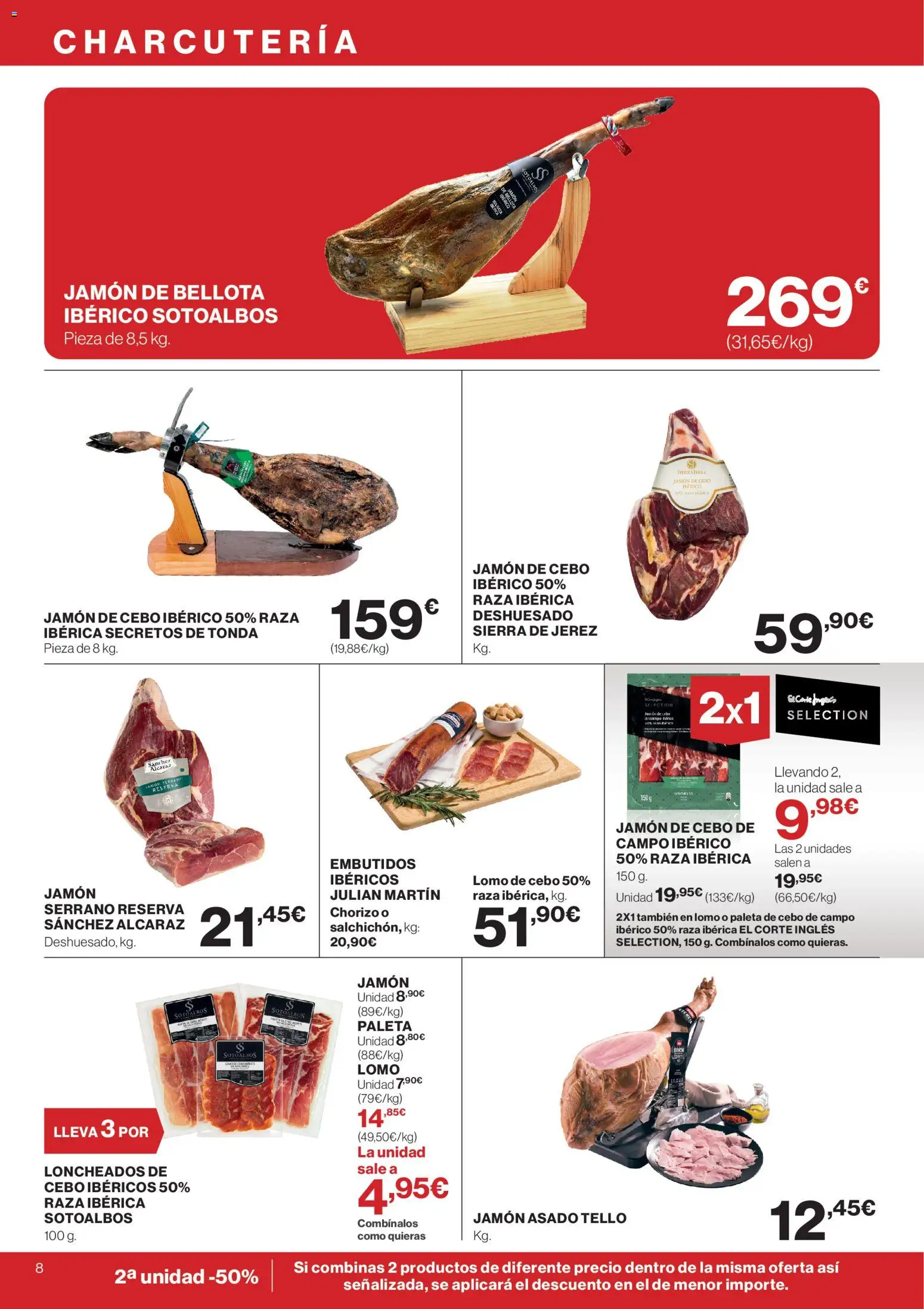Supercor Canarias │ válido desde el 26.02.2026 | Página: 8 | Productos: Jamón, Νυχτικό
