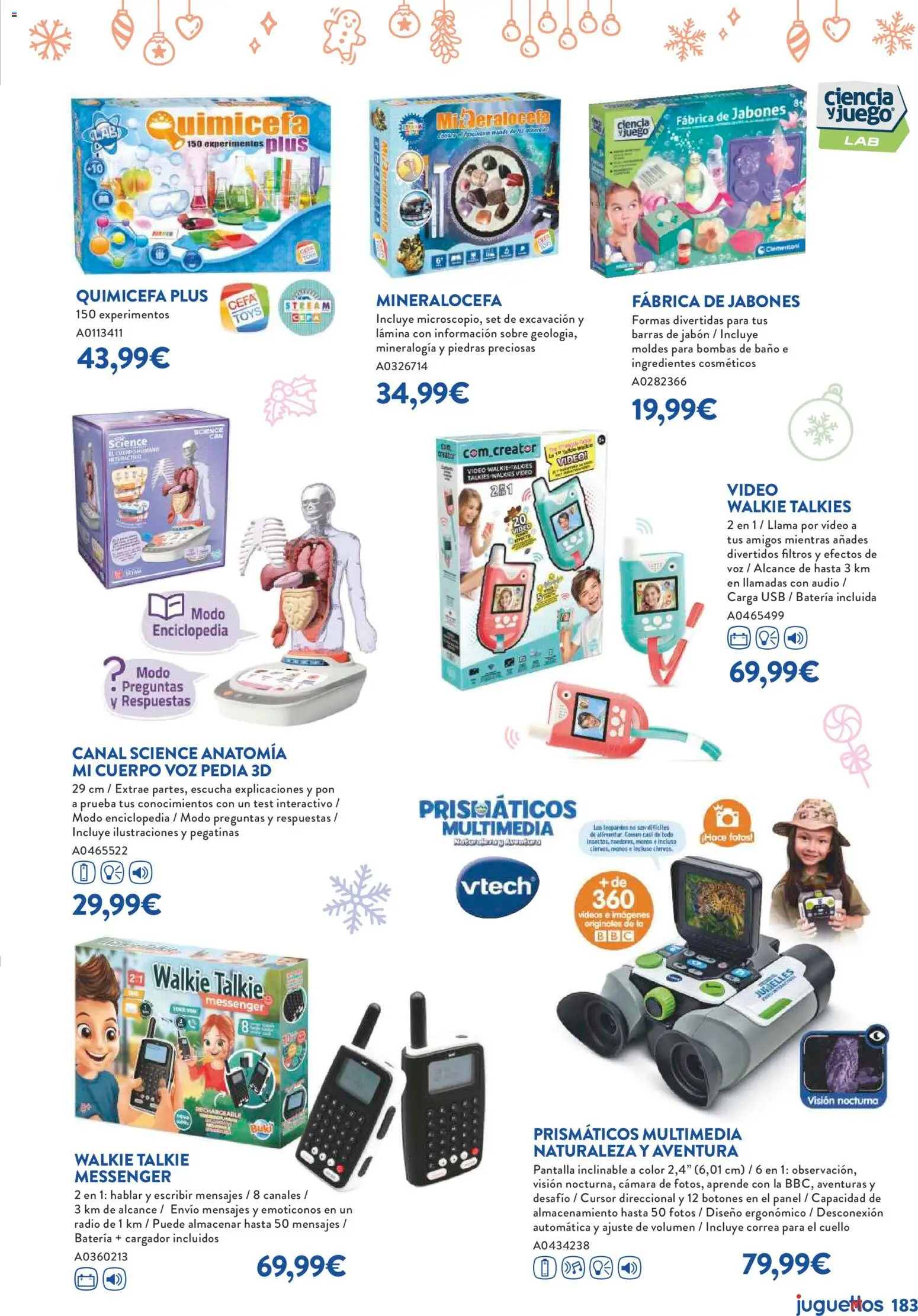 Juguettos catálogo Navidad │ válido desde el 27.10.2025 | Página: 183 | Productos: Κρεμάστρα, Audio, Radio, Batería