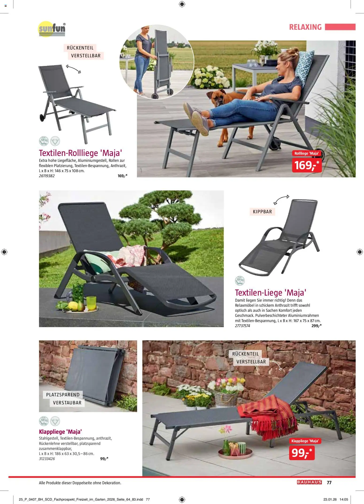 Bauhaus Freizeit im Garten gültig ab 01.05.2026 | Seite: 77