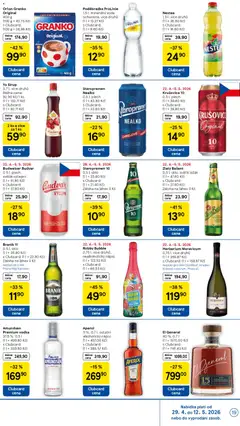 Náhled letáku Braník 11, 0,5 l, sklo od 29.04.2026 | Strana: 19