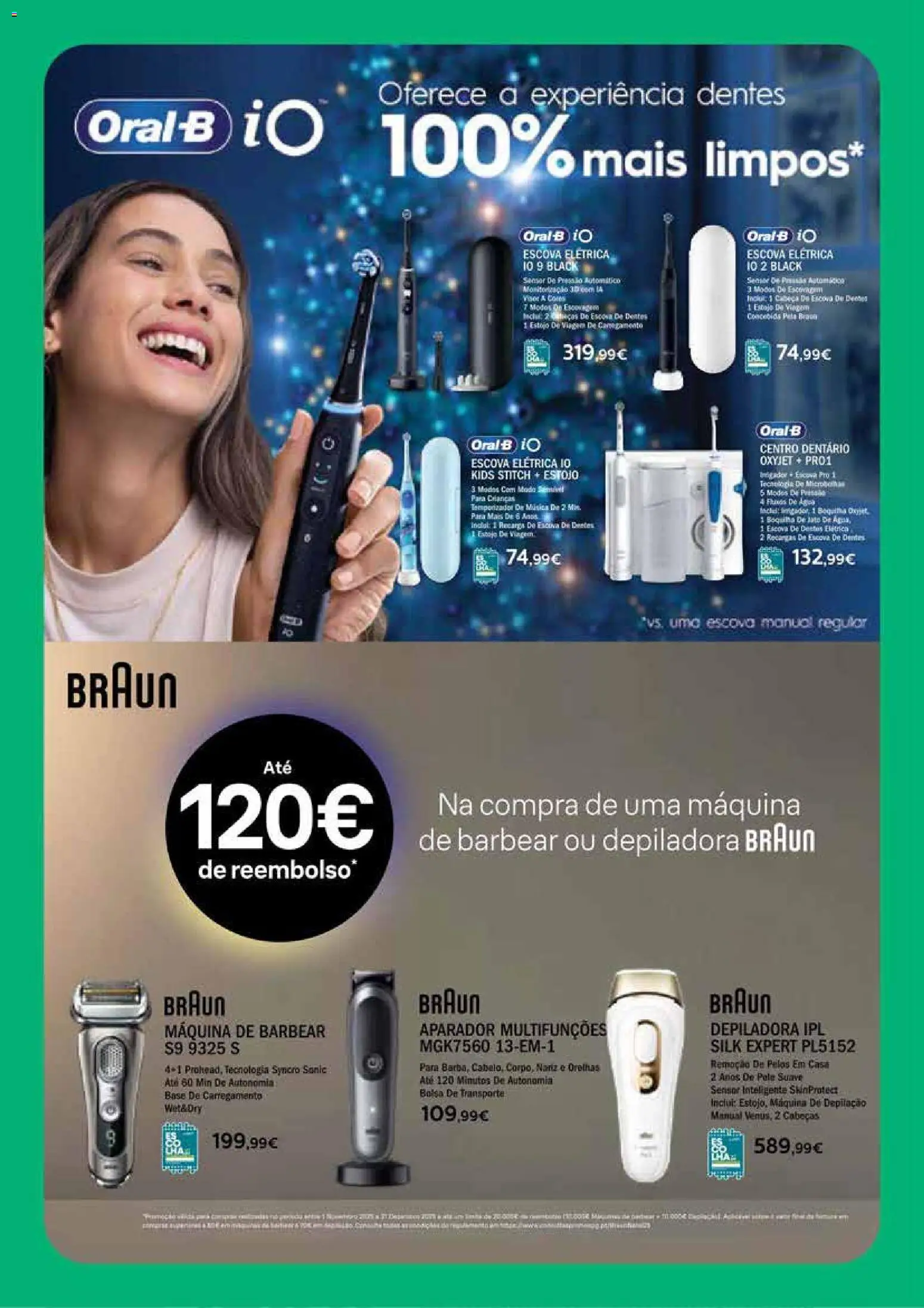 Darty - folheto │ válido de 02.12.2025 | Página: 66 | Produtos: Máquina de barbear, Depiladora, Escova de dentes, Base