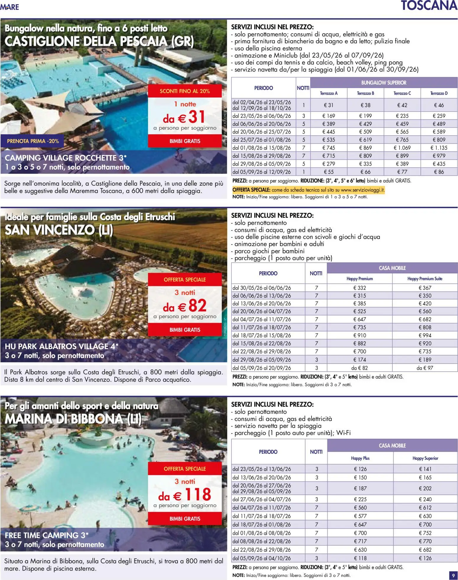 Volantino Esselunga S del 28.01.2026 | Pagina: 9 | Prodotti: Mobile, Piscina, Letto, Bagno