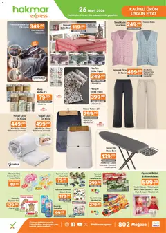 26.03.2026 tarihinden itibaren geçerli olan Hakmar Express kataloğu önizlemesi | Sayfa: 2