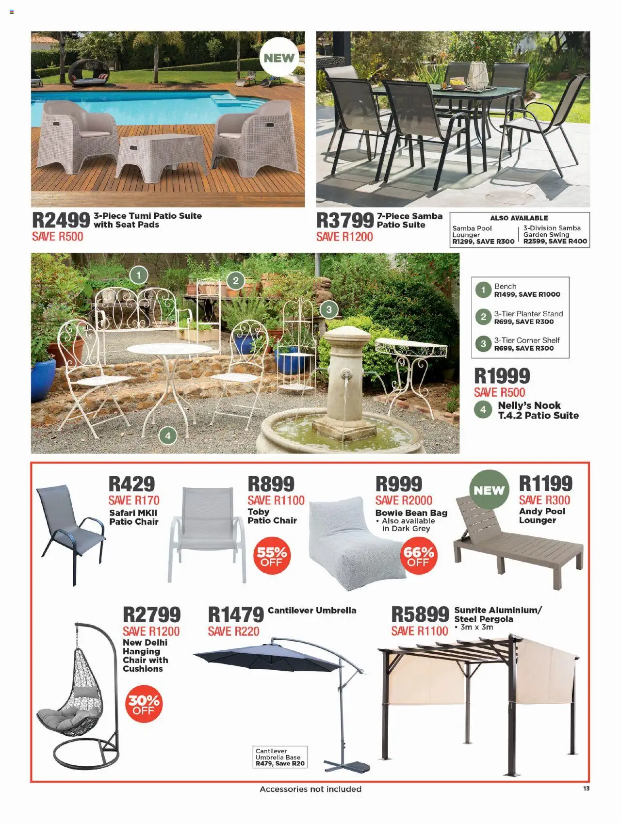 New House and Home catalogue – valid from 22.09.2025 | Page: 13 | Products: Bag, Shelf, Chair, Pads