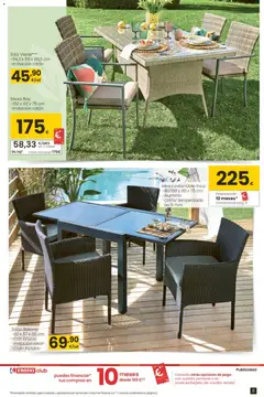 Vista previa Eroski - Qué oasis válido desde el 26.03.2026 | Página: 11 | Productos: Cojín, Sillón, Mesa, Silla