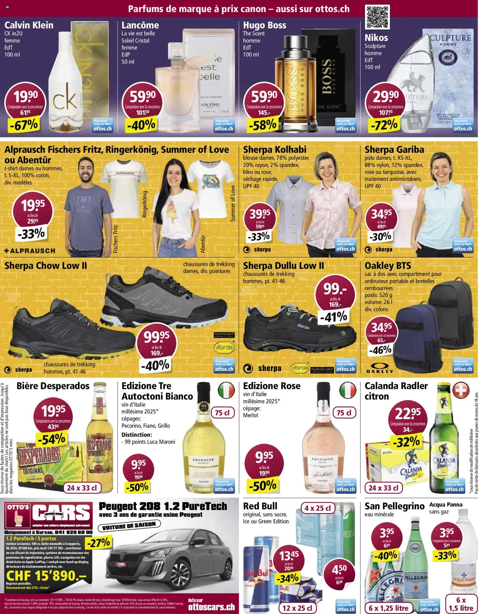 Otto's aktionen FR – gültig ab 31.03.2026 | Seite: 12 | Produkte: Navigation, Red bull, Merlot, Apple