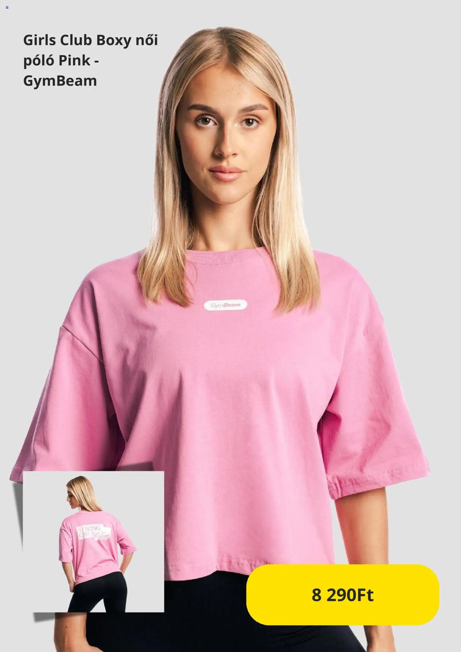 GymBeam akciós ujság - amely érvényes a következő dátumtól: 19.11.2025 | Oldal: 11 | Termékek: Női póló