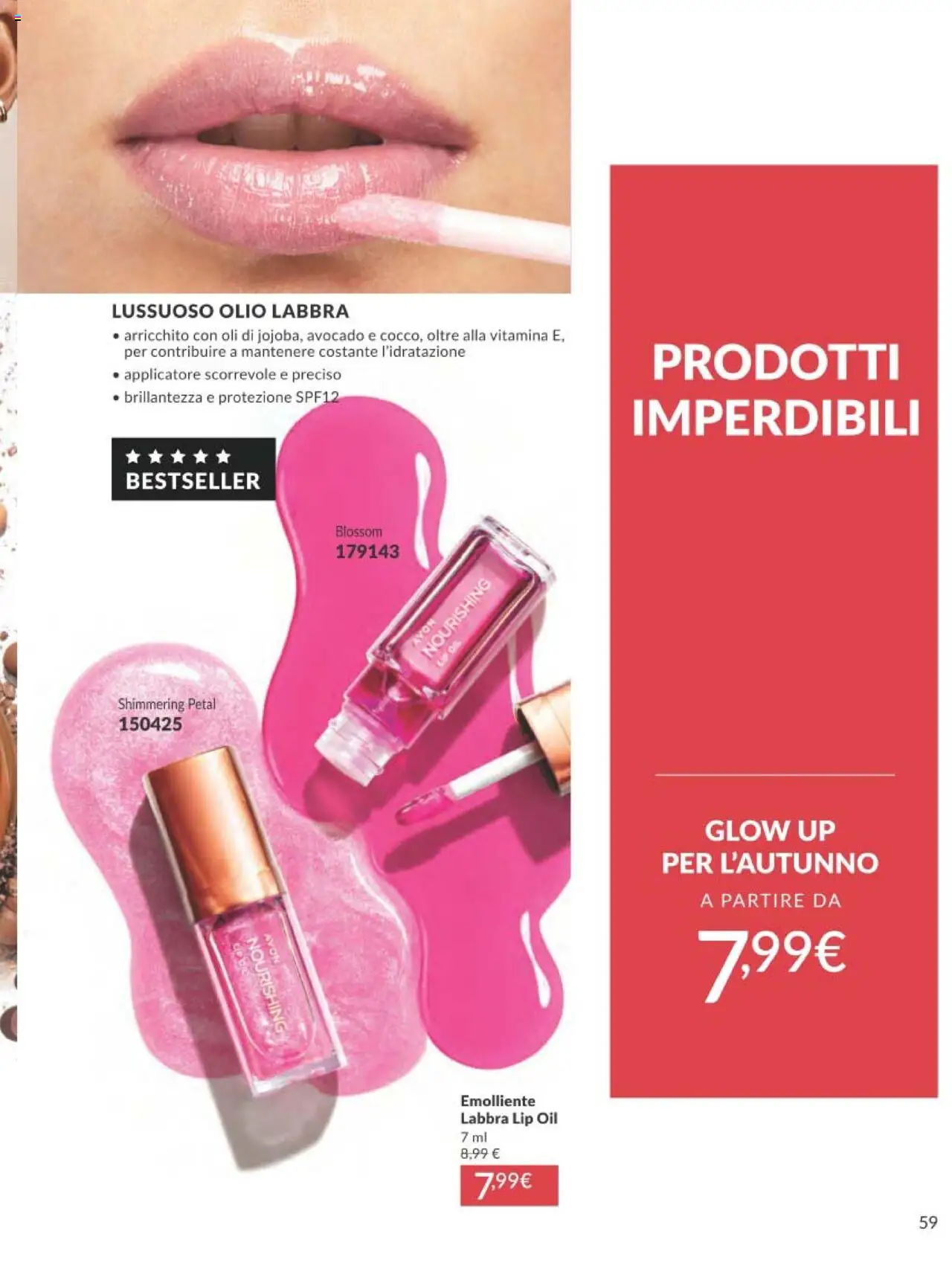 Volantino Avon del 01.10.2025 | Pagina: 59 | Prodotti: Avocado, Olio