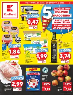 Kaufland leták platný od 29.01.2026