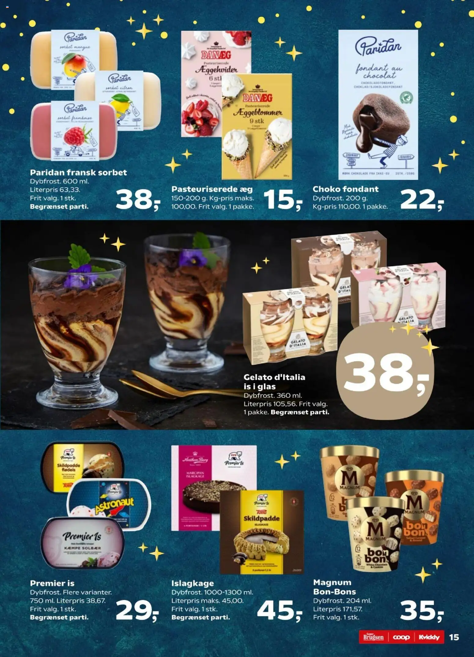 Kvickly tilbudsavis – gyldig fra 26.12.2025 | Side: 17 | Produkter: Æg, Is, Marcipan, Solbær