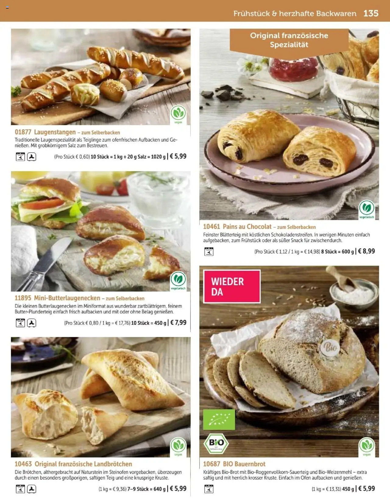 Bofrost Katalog – gültig ab 07.09.2025 | Seite: 135 | Produkte: Ofen, Salz