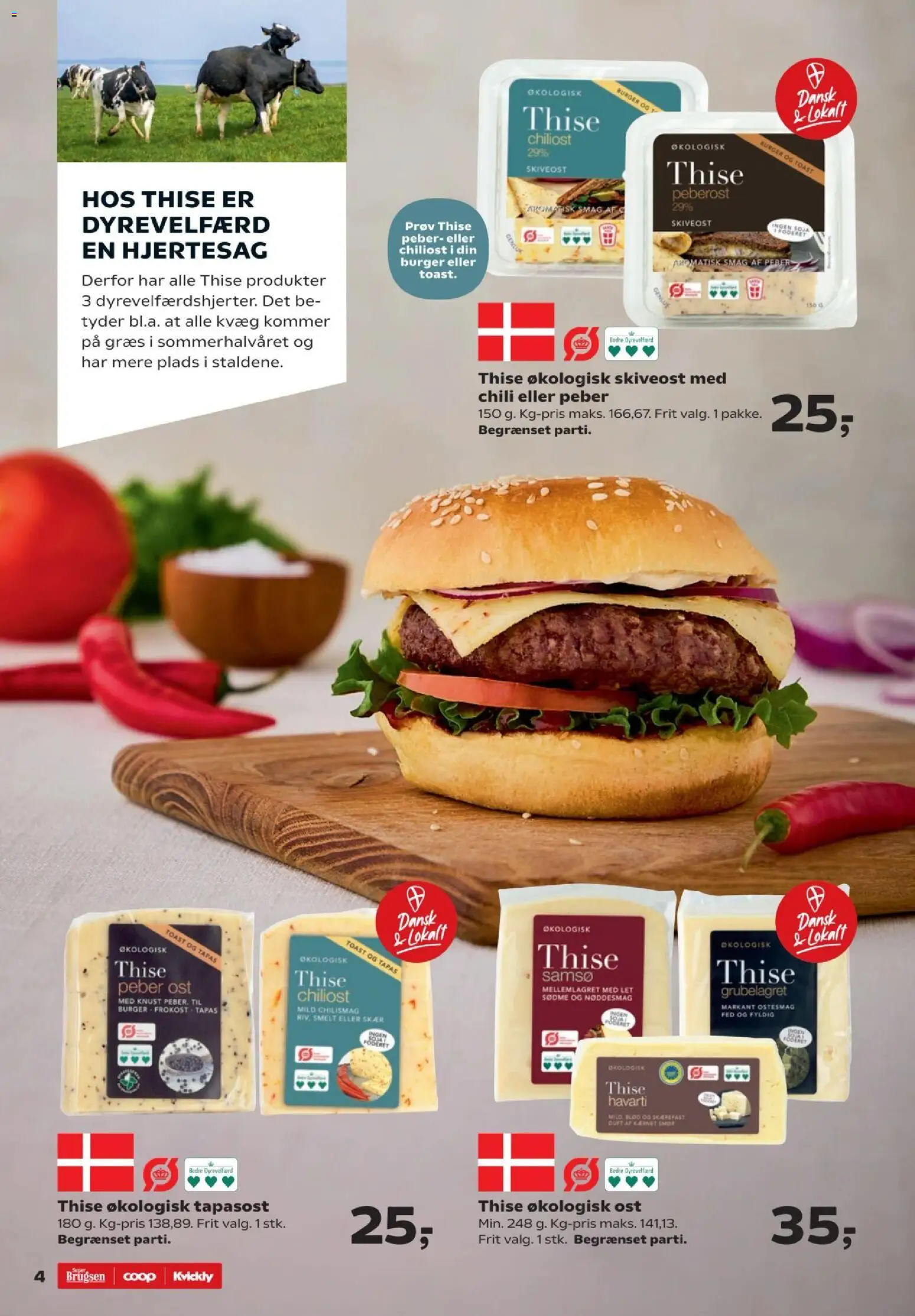 Super Brugsen tilbudsavis – gyldig fra 07.04.2026 | Side: 4 | Produkter: Duft, Smør, Peber, Skiveost