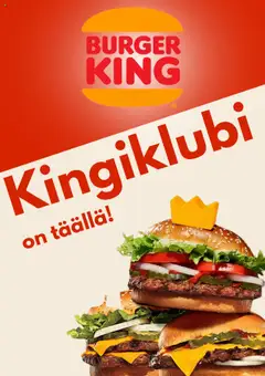 Katso Burger King tarjoukset voimassa alkaen 12.06.2025