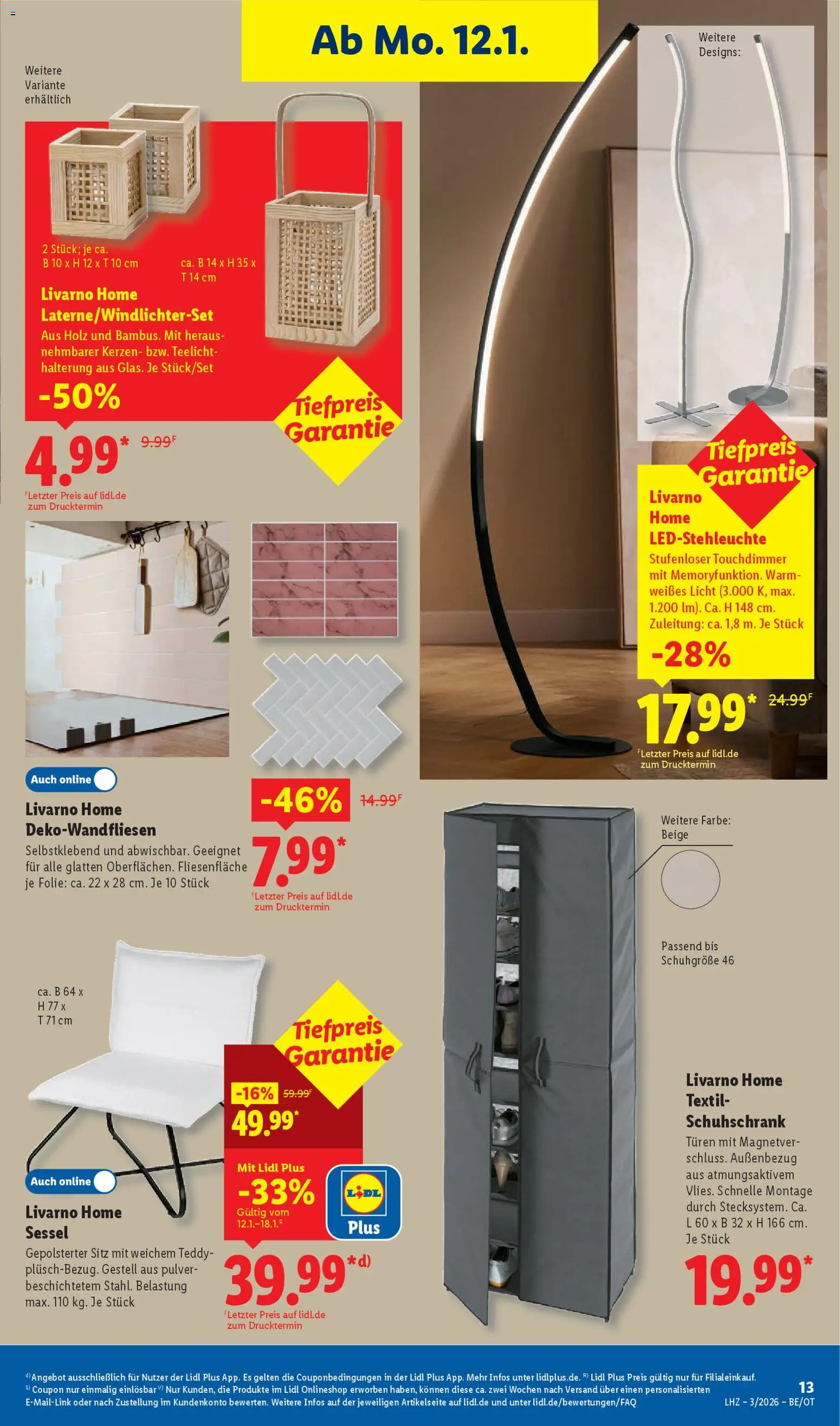 Lidl Prospekt Zossen – gültig ab 12.01.2026 | Seite: 31 | Produkte: Sessel