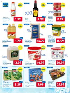 T&G Flugblatt ab 23.10.2025 gültig | Seite: 3 | Produkte: Ketchup, Gemüse, Salami, Reis