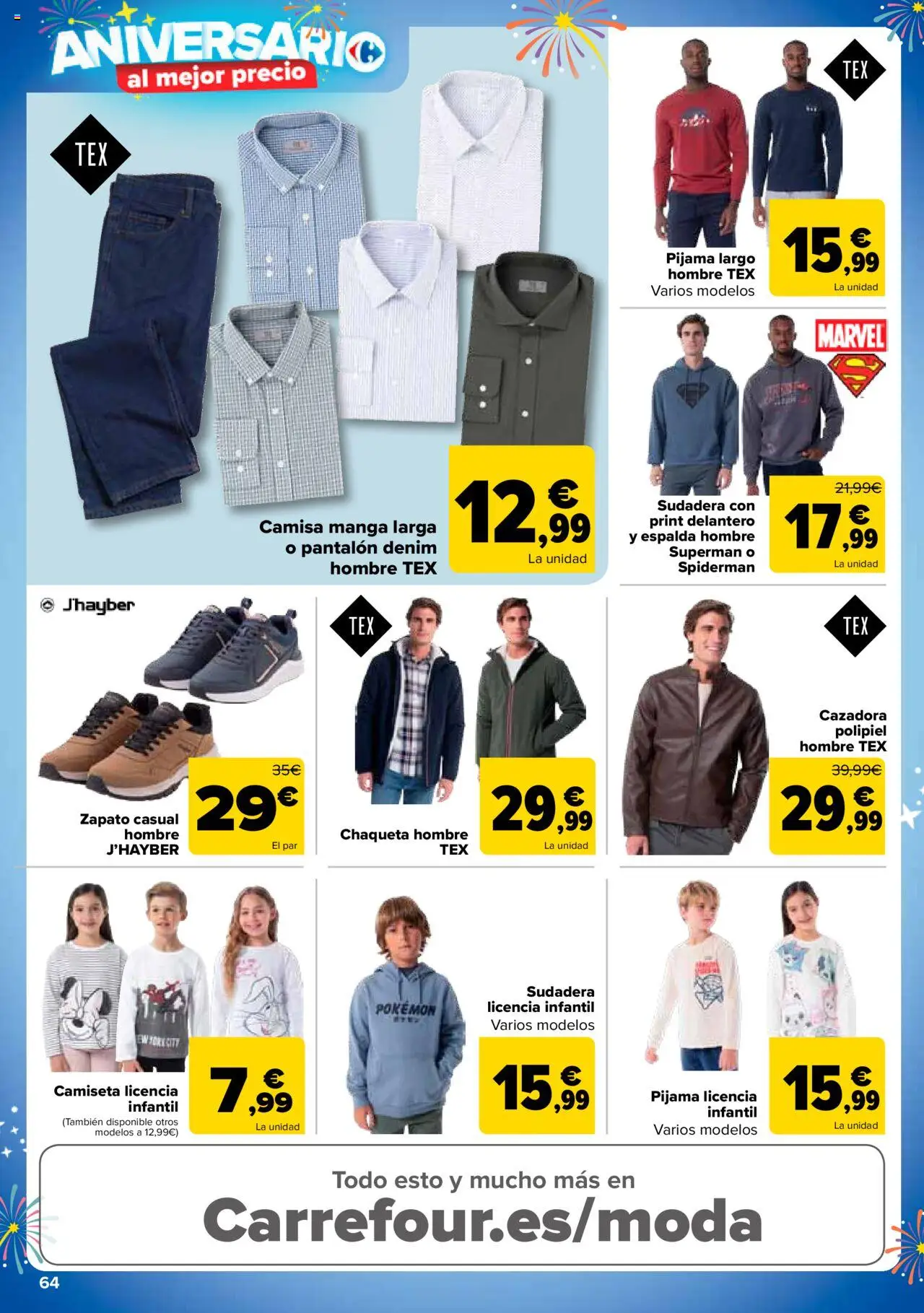 Carrefour folleto │ válido desde el 25.09.2025 | Página: 68 | Productos: Camisa, Sudadera, Chaqueta, Pijama