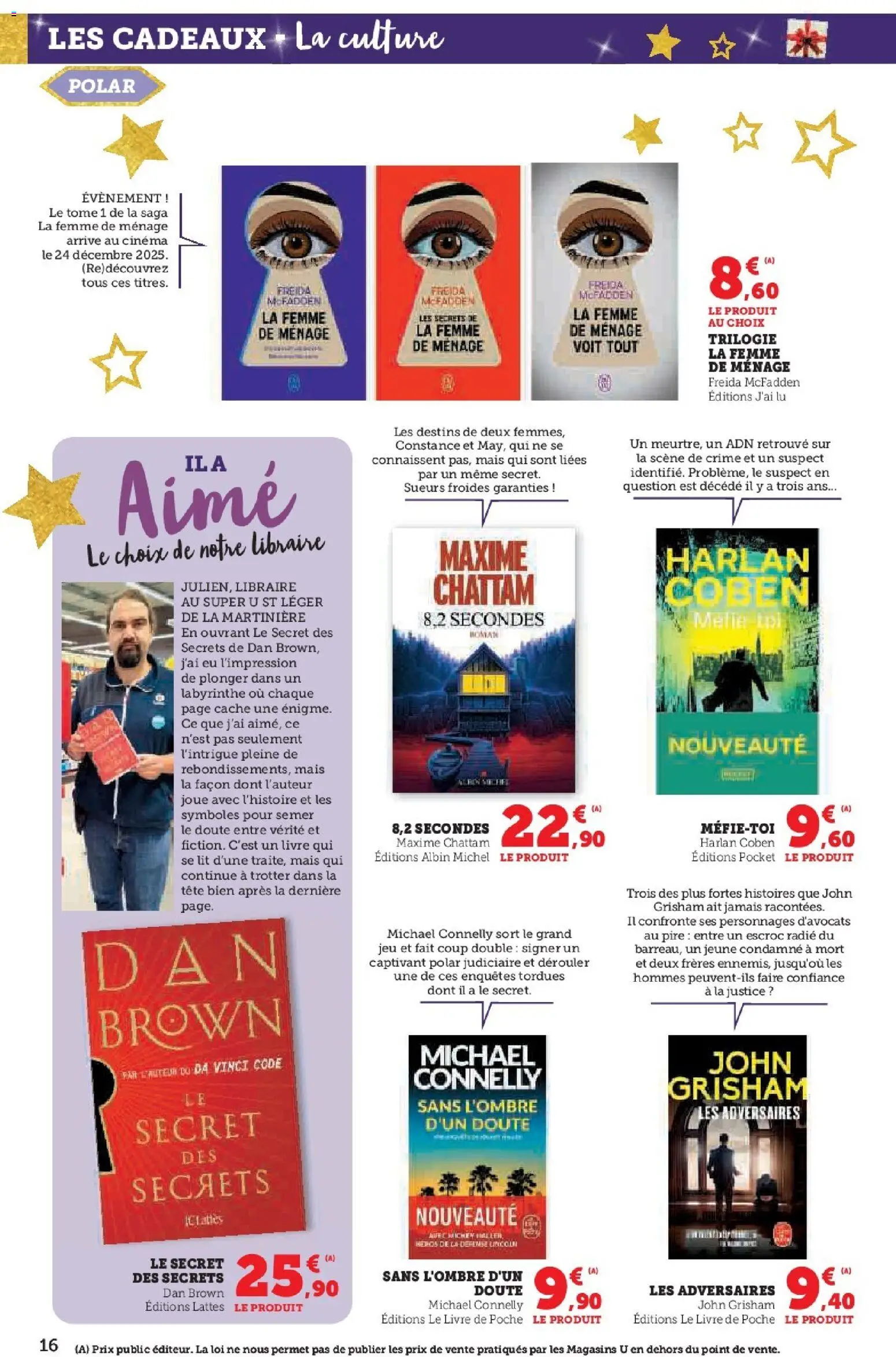 {H1} | Page: 16 | Produits: Mais, Lit, Livre