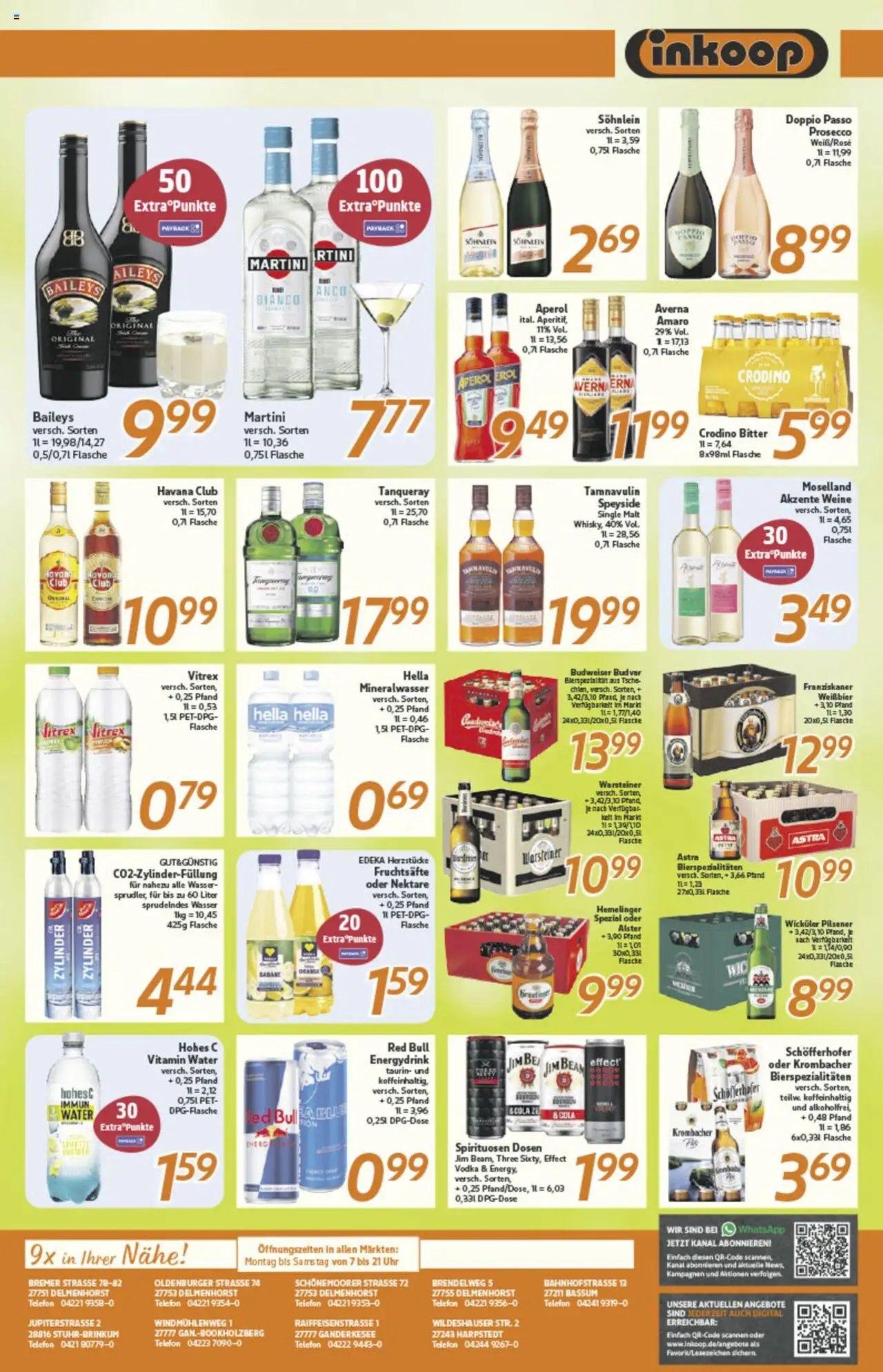 Inkoop Prospekt 	 - gültig ab dem 18.08.2025 | Seite: 7 | Produkte: Martini, Prosecco, Hohes c, Telefon