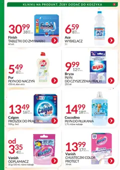 Eurocash Gazetka - Katalog Artykułów Chemicznych od 01.09.2025 | Strona: 10 | Produkty: Vanish, Calgon, Coccolino, Tabletki do zmywarki