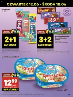 Delikatesy Centrum Gazetka - Sklepy Własne od 12.06.2025 | Strona: 36 | Produkty: Arbuz, Milka, Delikatesy, Lody
