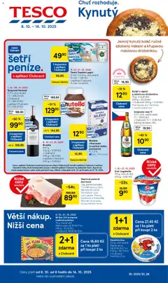 Náhled letáku Tesco leták - Hypermarket od 08.10.2025