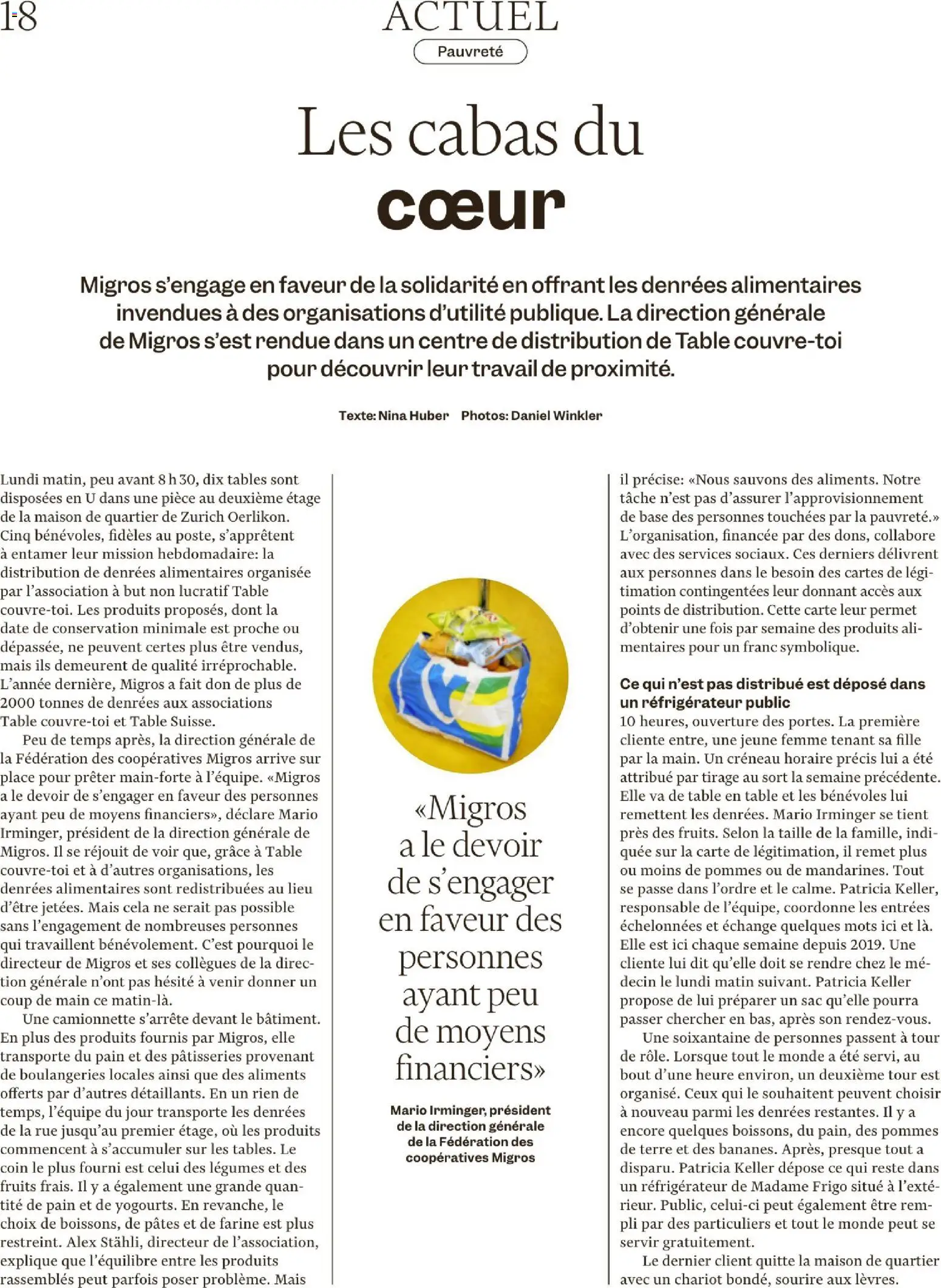 Migros - Magazin FR – gültig ab 09.12.2025 | Seite: 18