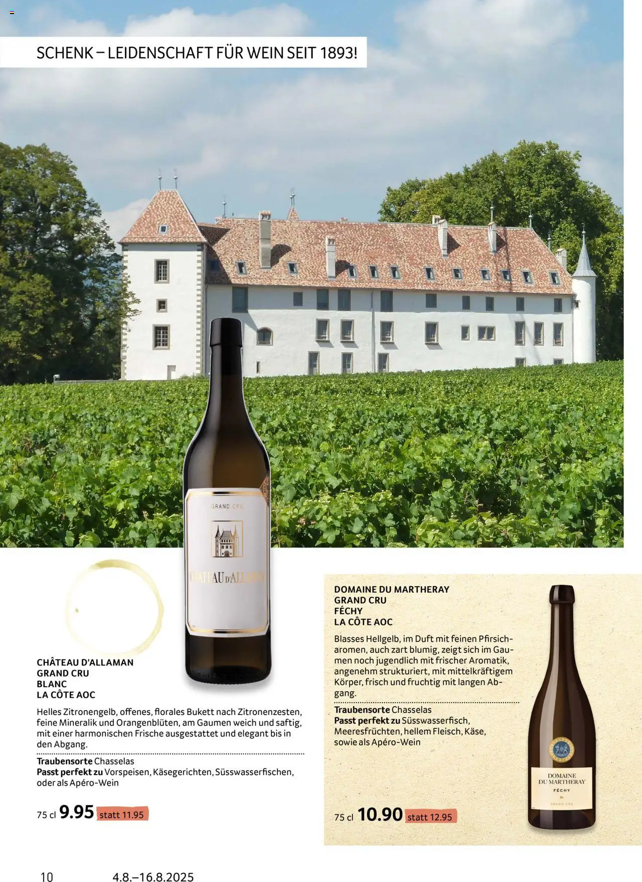 Prodega Aktionen Enoteca ab 04.08.2025 | Seite: 10 | Produkte: Duft, Wein, Pfirsich
