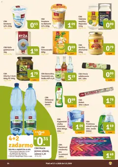 Nitrazdroj leták platný od 17.04.2026 | Strana: 14 | Produkty: Ryža, Mydlo, Voda, Minerálna voda