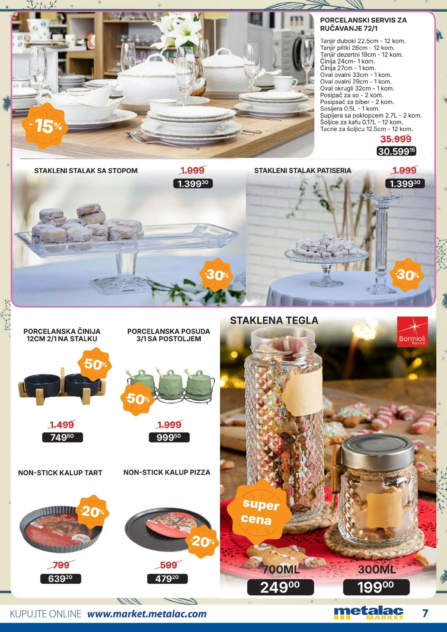 Metalac Market katalog - važi od 01.12.2025 | Strana: 7 | Proizvode: Tanjir, So, Tegla