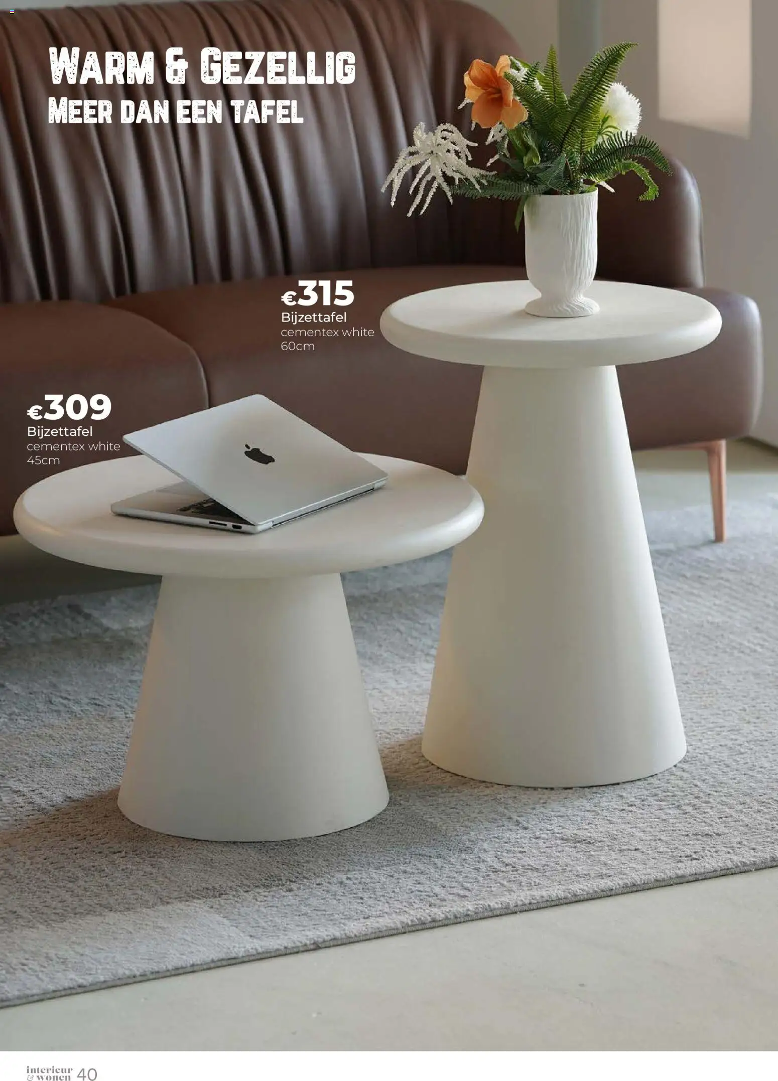 {H1} | Pagina: 40 | Producten: Tafel