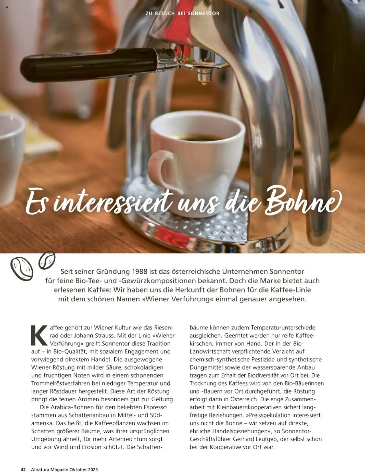 Alnatura Prospekt – gültig ab 01.10.2025 | Seite: 42 | Produkte: Kaffee