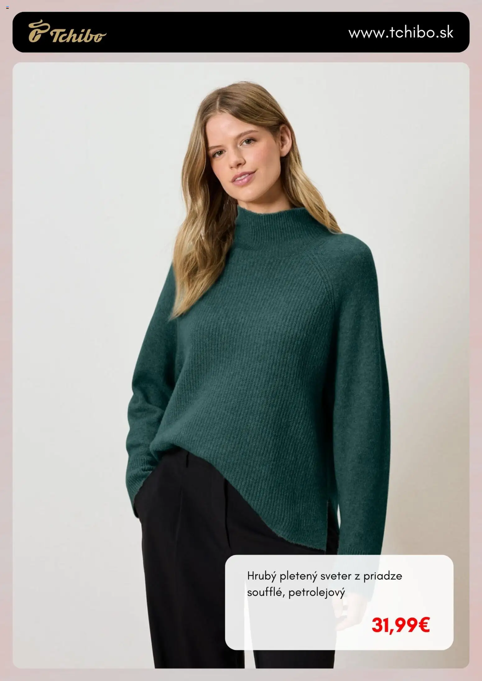 Nové Tchibo akcie – leták je platný od 08.01.2026 | Strana: 2 | Produkty: Sveter