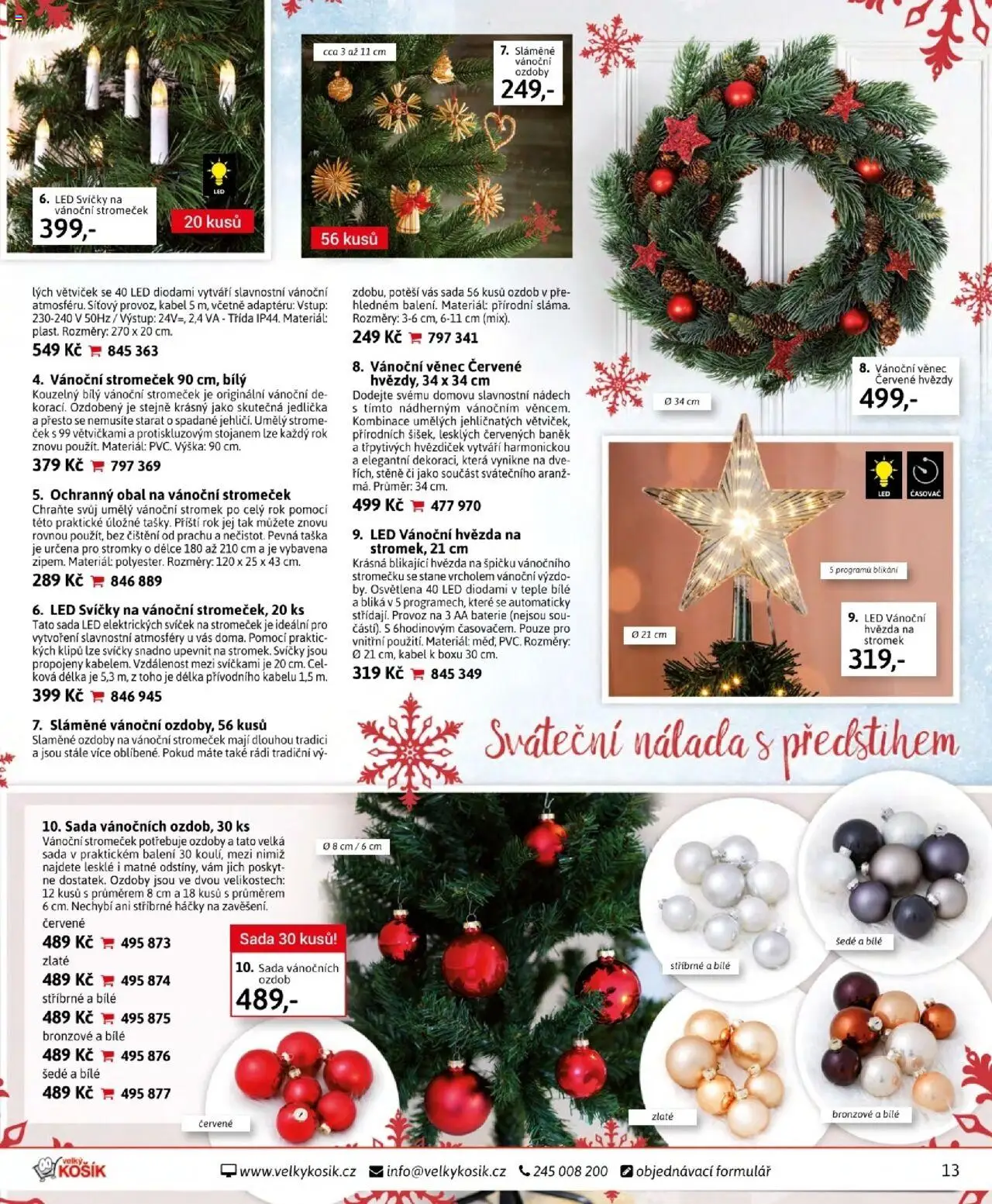 Velký Košík katalog říjen od 01.10.2025 | Strana: 13 | Produkty: Kabel, Taška, Baterie, LED