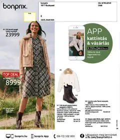 Bonprix akció katalógus + Új, Vidéki Romantika - amely érvényes a következő dátumtól: 24.11.2025 | Oldal: 100