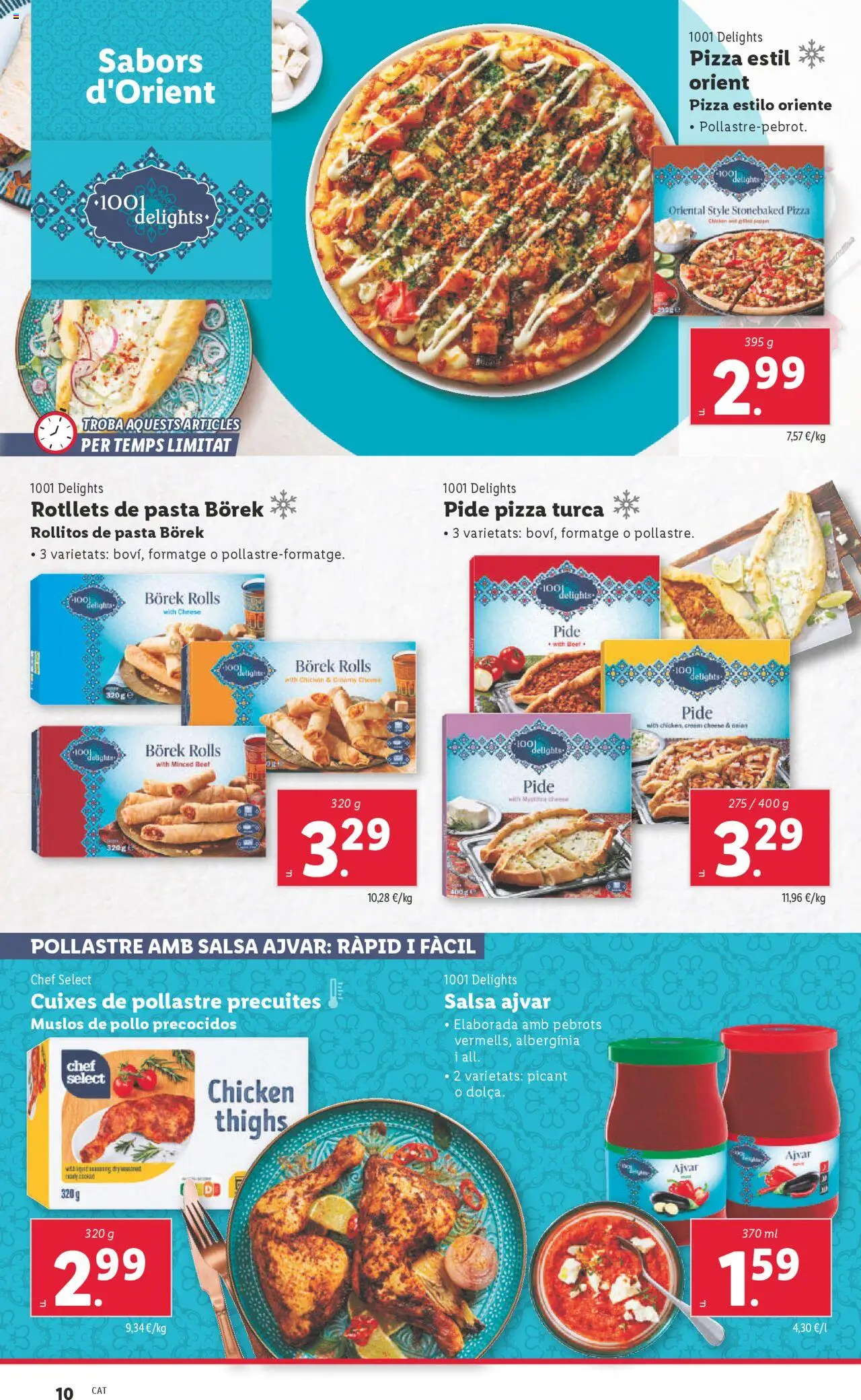 Lidl catálogo BCN │ válido desde el 09.06.2025 | Página: 20 | Productos: Pizza, Pasta