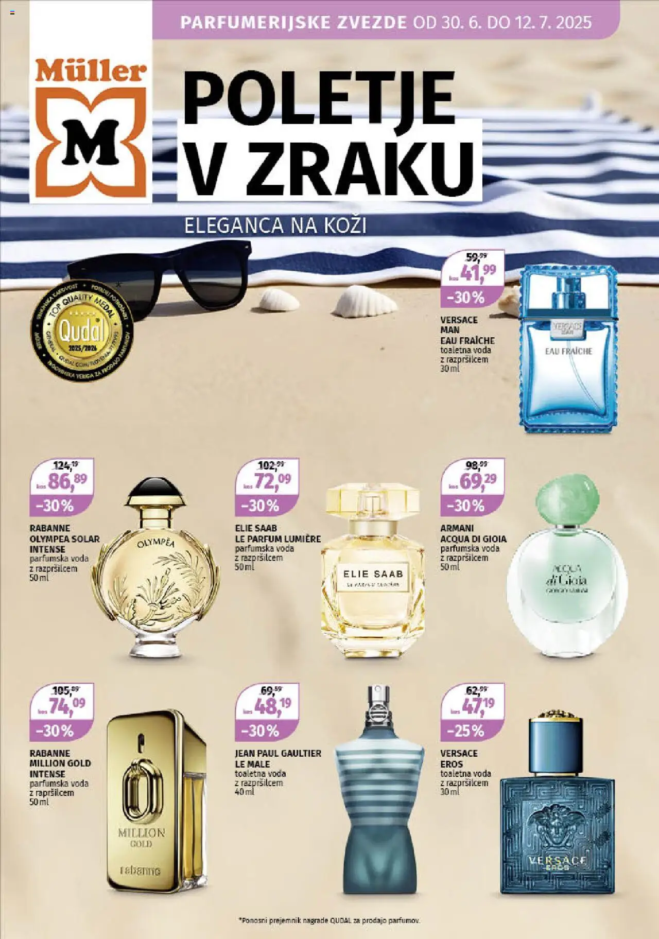 Müller katalog parfumerijske zvezde │ velja od 30.06.2025 | Stran: 1 | Izdelki: Parfum, Voda, Toaletna voda, Parfumska voda