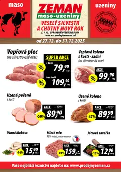 Náhled letáku Prodejny Zeman leták od 27.12.2025