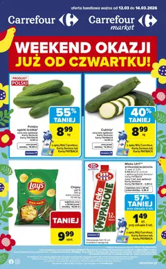 Pogląd oferty "Carrefour gazetka - Weekend okazji" - ważna od 12.03.2026