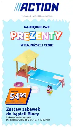 Pogląd oferty "Action Gazetka - Presents" - ważna od 19.11.2025