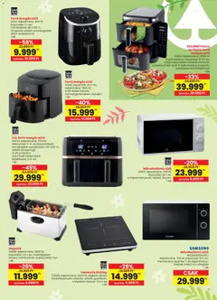 Interspar Tavasz katalógus - amely érvényes a következő dátumtól: 04.03.2026 | Oldal: 11 | Termékek: Főzőlap, Mikrohullámú sütő, Olajsütő, Indukciós főzőlap