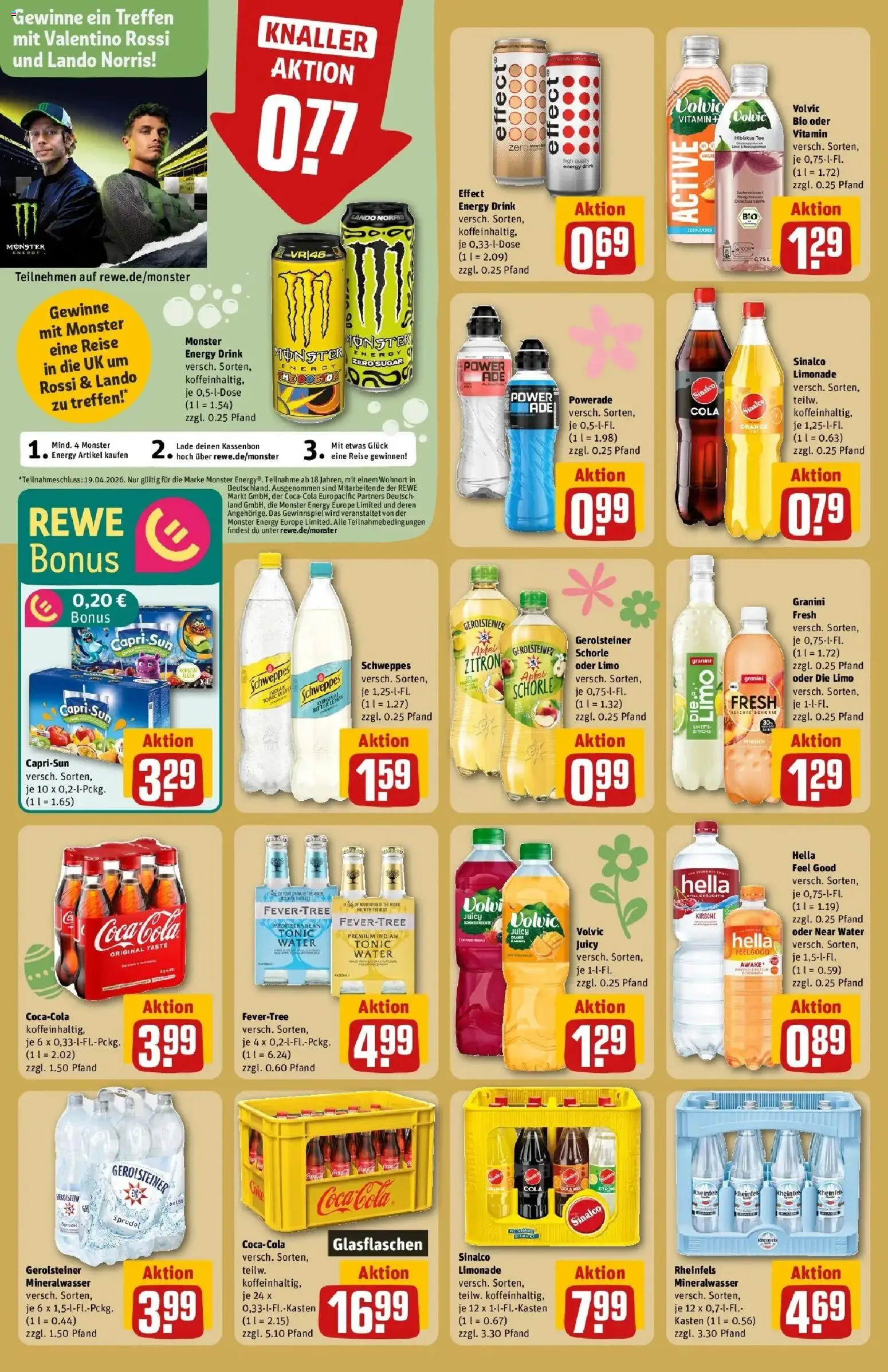 Rewe Prospekt Willich	 – gültig ab 30.03.2026 | Seite: 24 | Produkte: Capri sun, Mineralwasser, Zitrone, Gerolsteiner